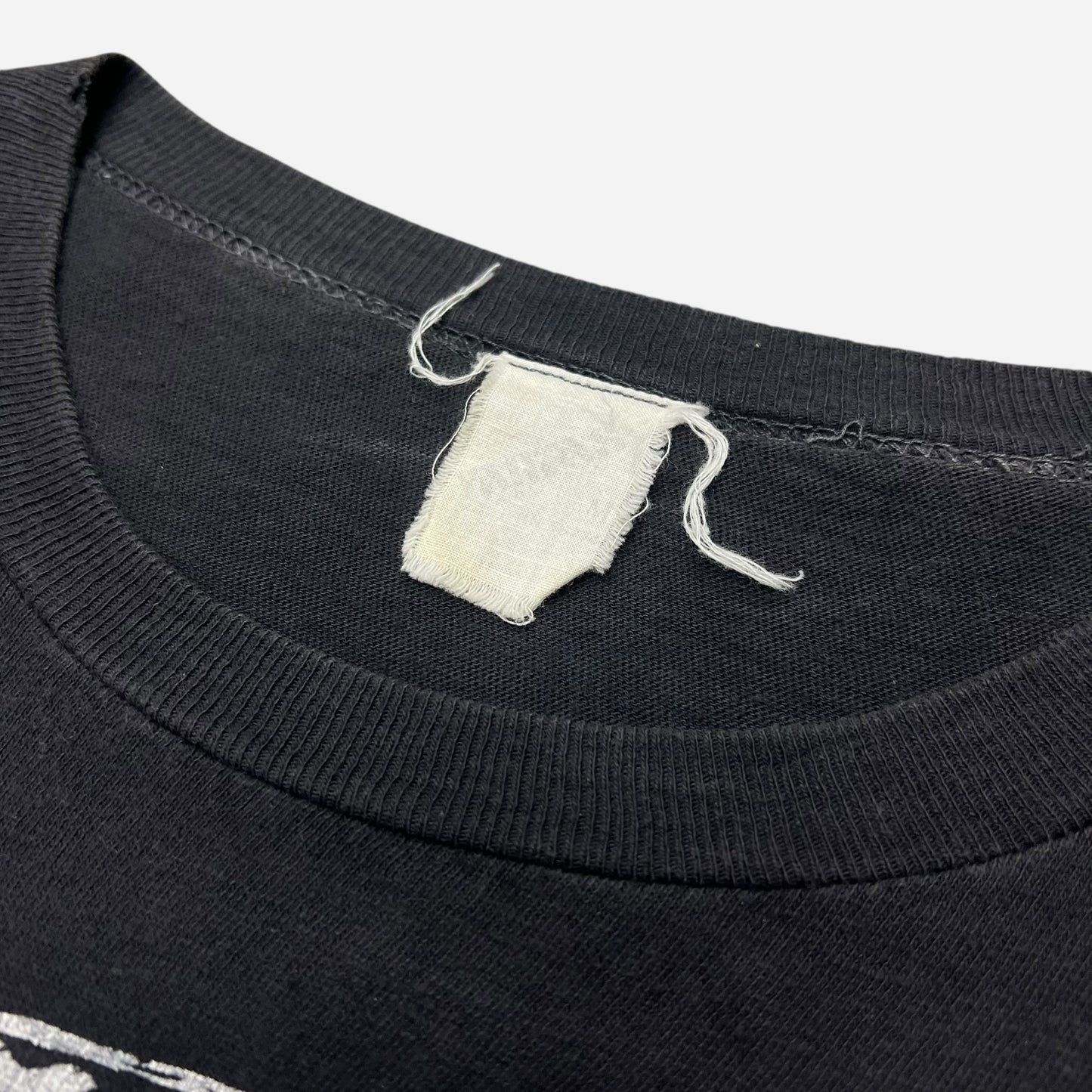 1970s “Next” black reaper band t shirt (S/M)