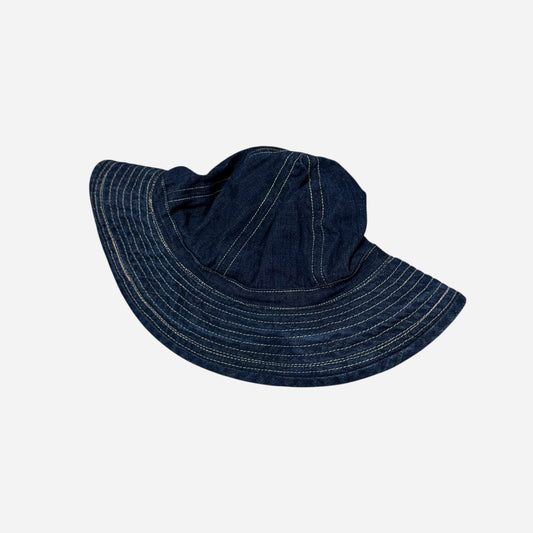 1940s US Army M1937 denim bucket hat (S)