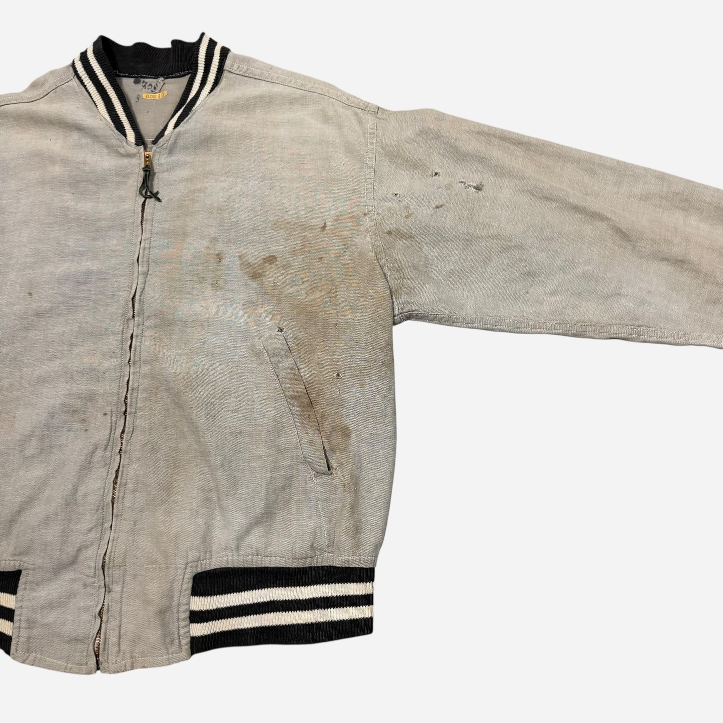 1950s Gray chambray jacket (M/L)