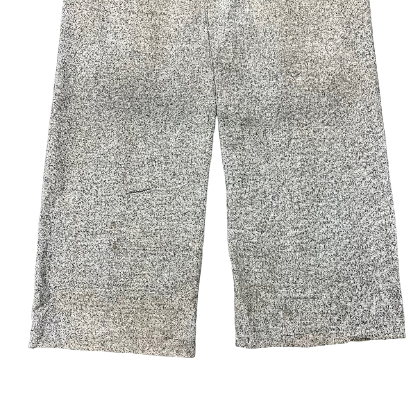 1930s Repaired wool fleck pants kover zipper (28w)