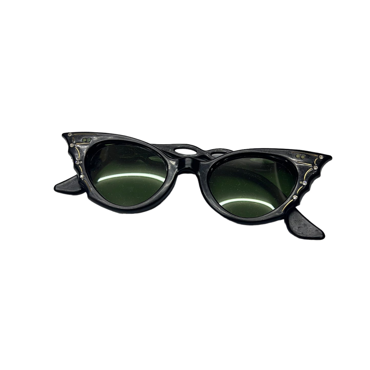 1950s Women’s black cat eye sunglasses