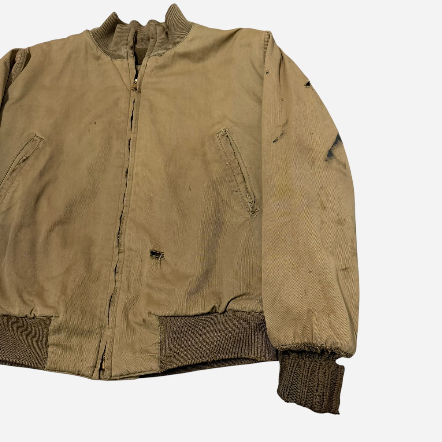 1940s WWII us army tanker jacket (L)