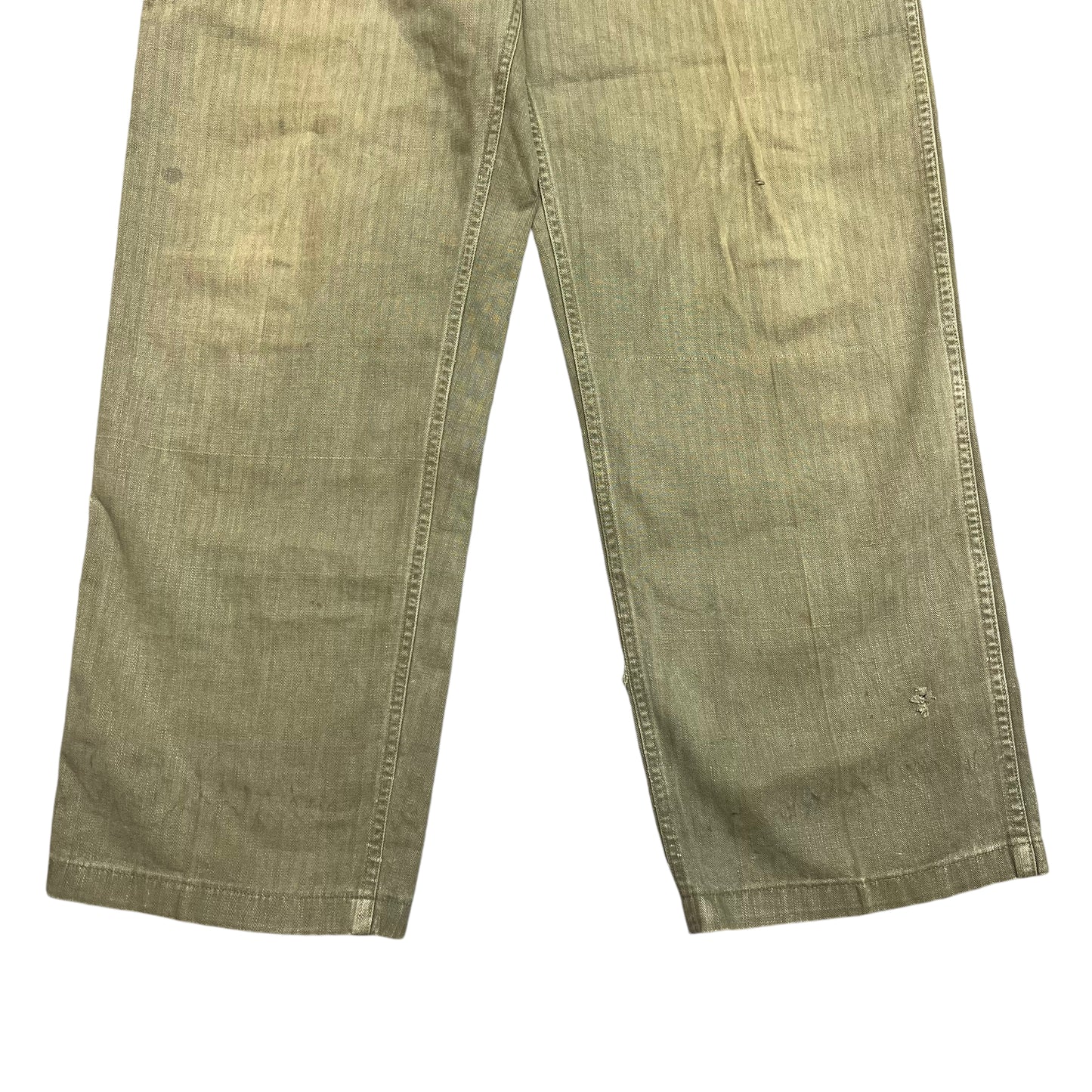 1950s HBT 13 Star button fly cargo US Army pants (32w)