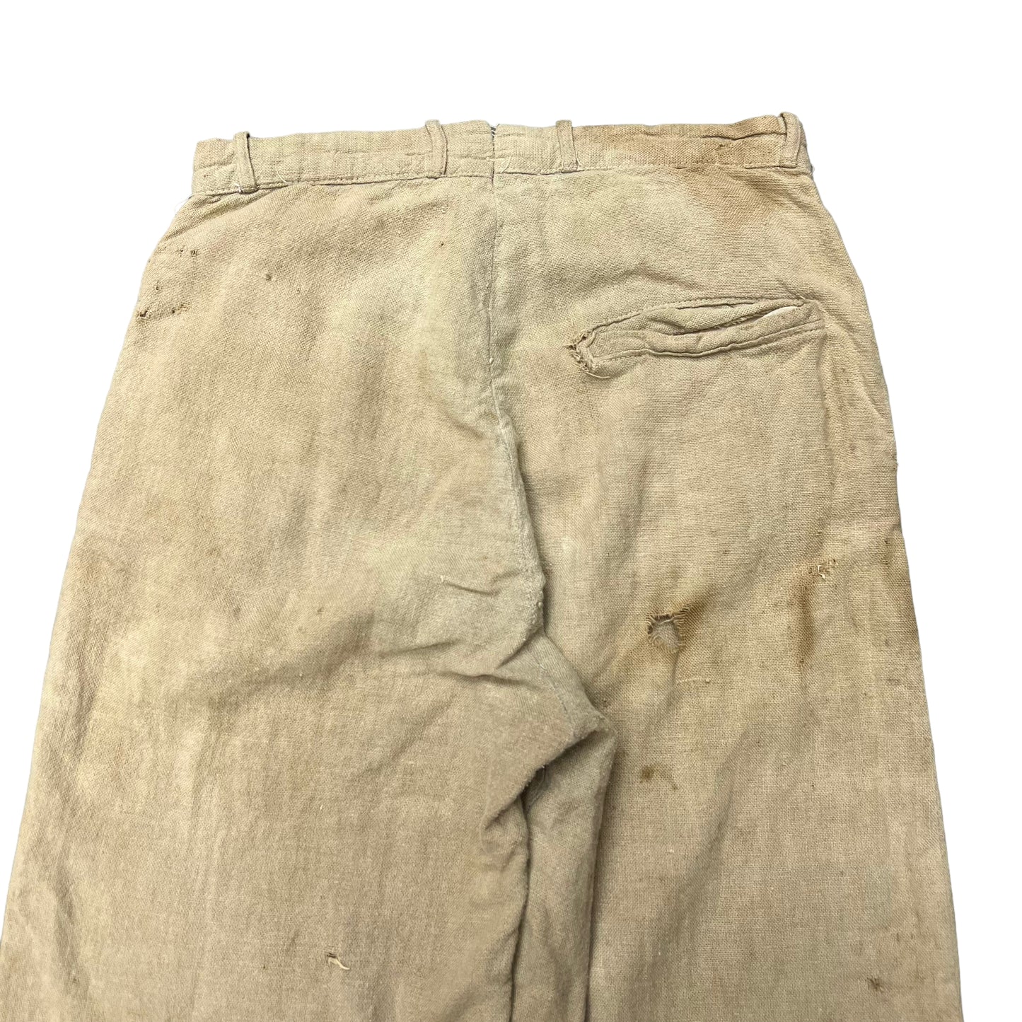 1920s Women’s Linen work pants (26w)