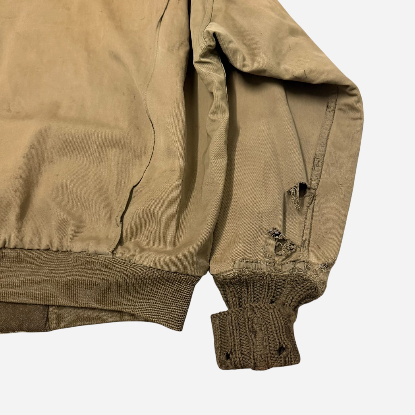 1940s WWII us army tanker jacket (L)
