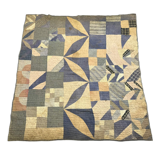 1920s-1930s Quilt (74”x69”)