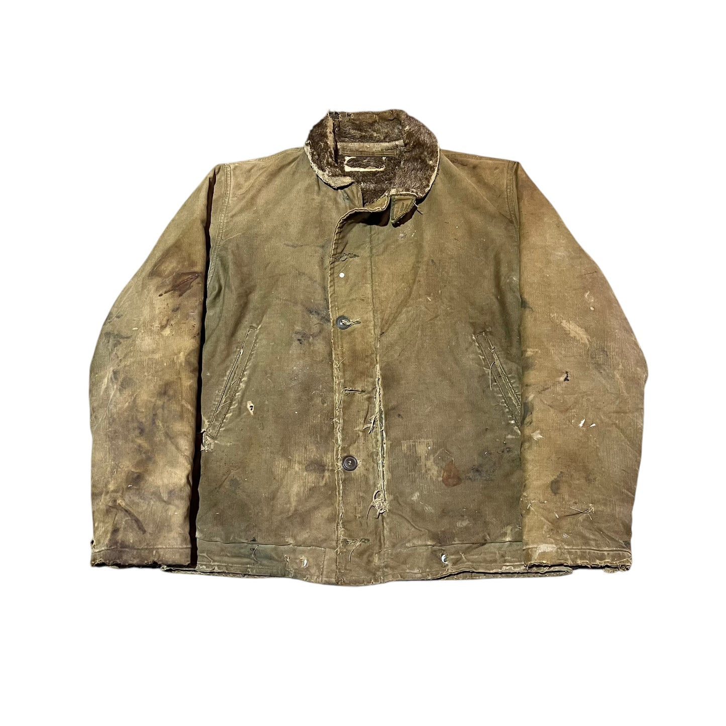 1940s WWII USN deck jacket (M/L)