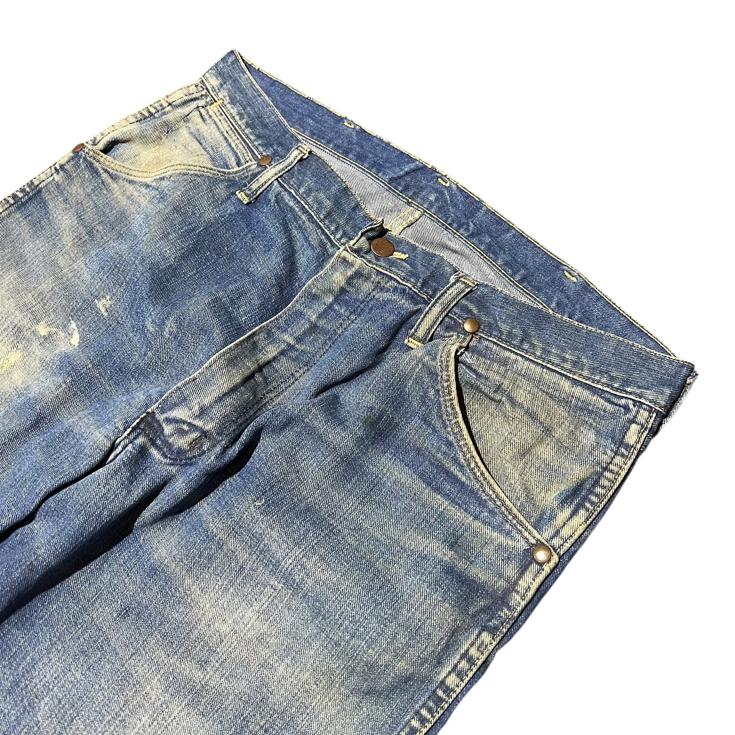 1960s Wrangler sun faded denim jeans (35w)