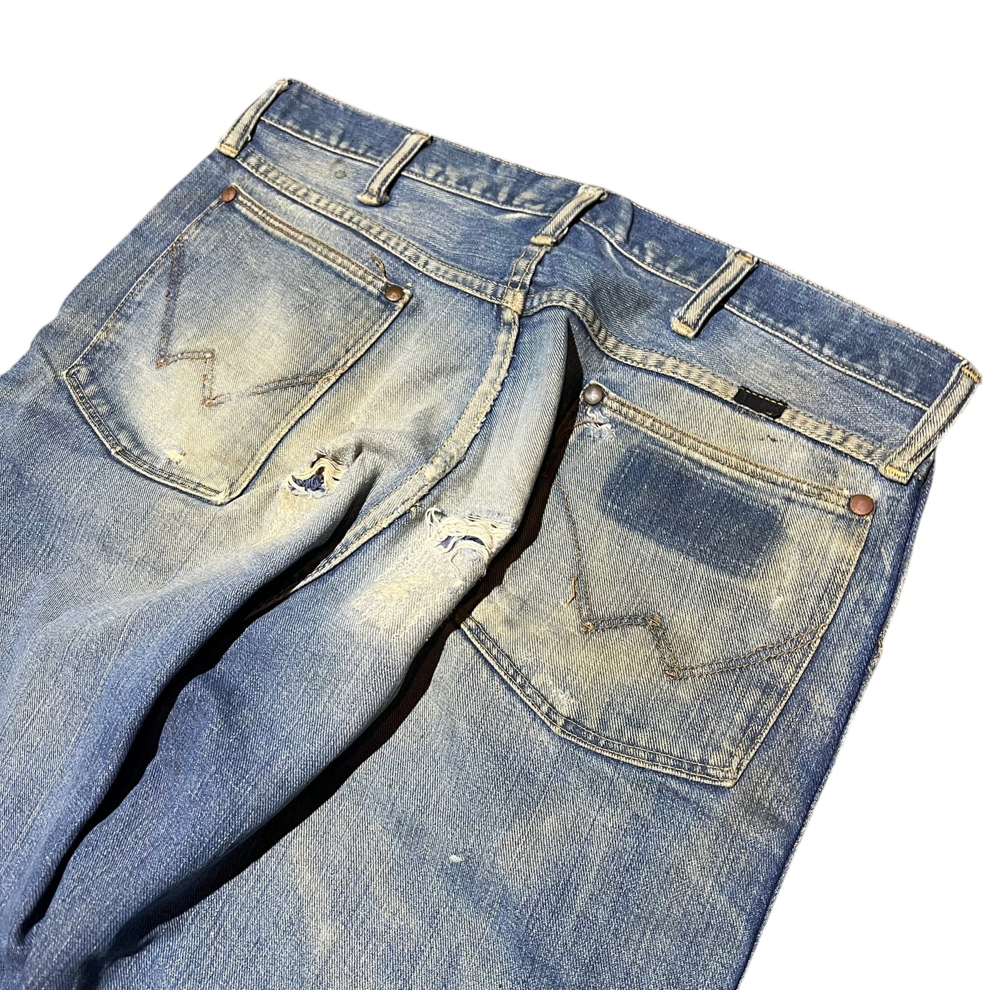 1960s Wrangler sun faded denim jeans (35w)