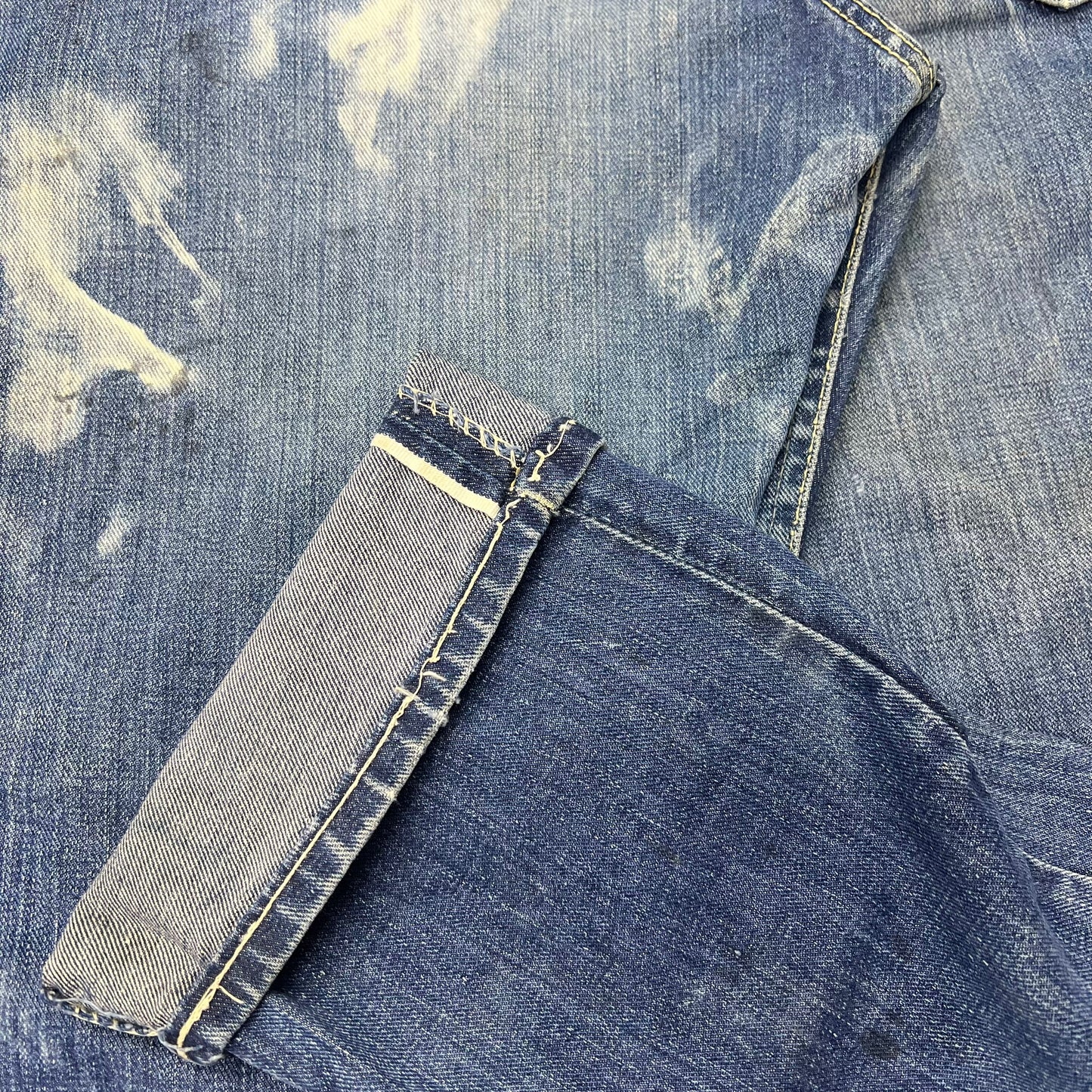 1950s Lee riders half selvedge cowboy denim (29w)