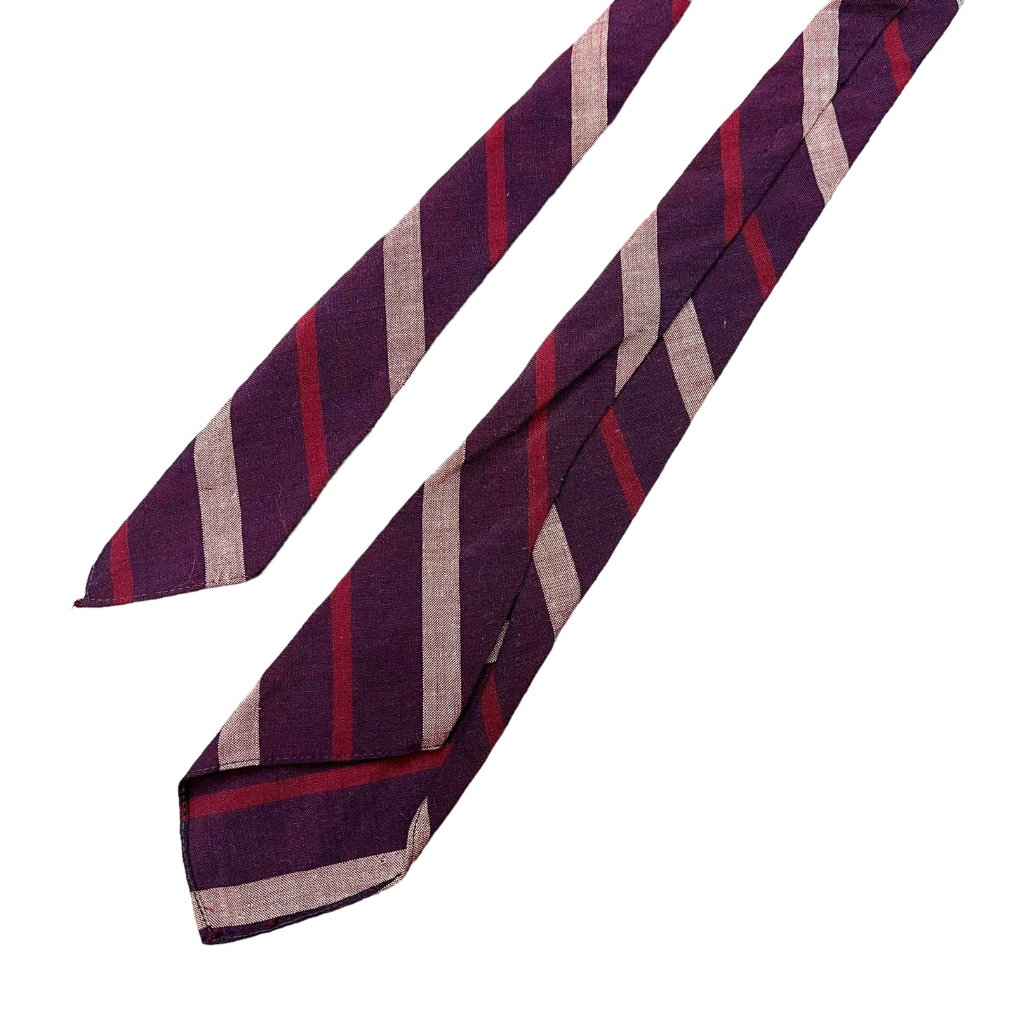 1940s Towncraft striped neck tie