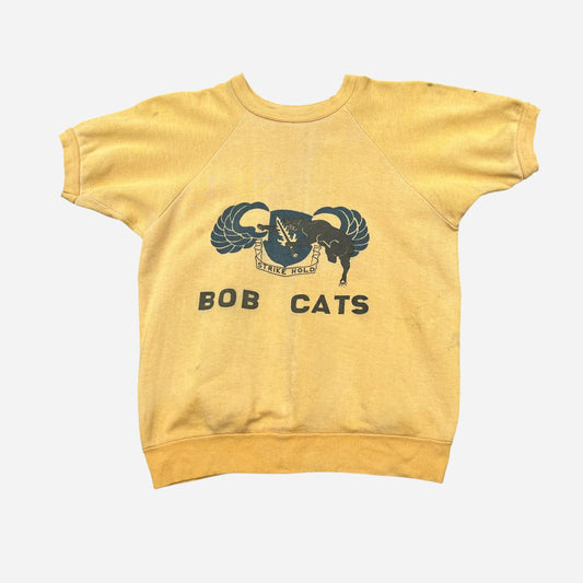 1950s Korean War Bob Cats 5th Infantry sweat (S/M)