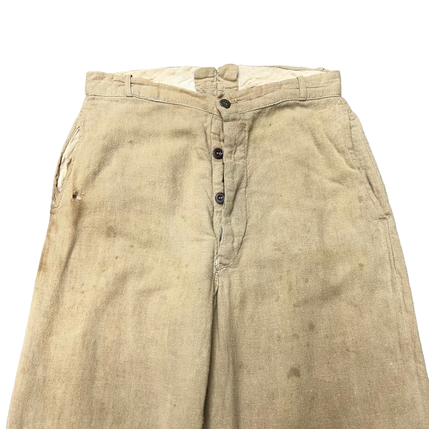 1920s Women’s Linen work pants (26w)