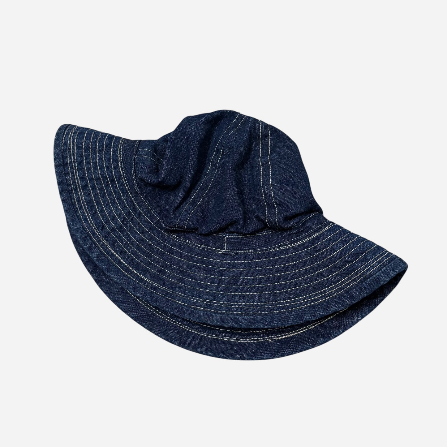 1940s US Army M1937 denim bucket hat (S)