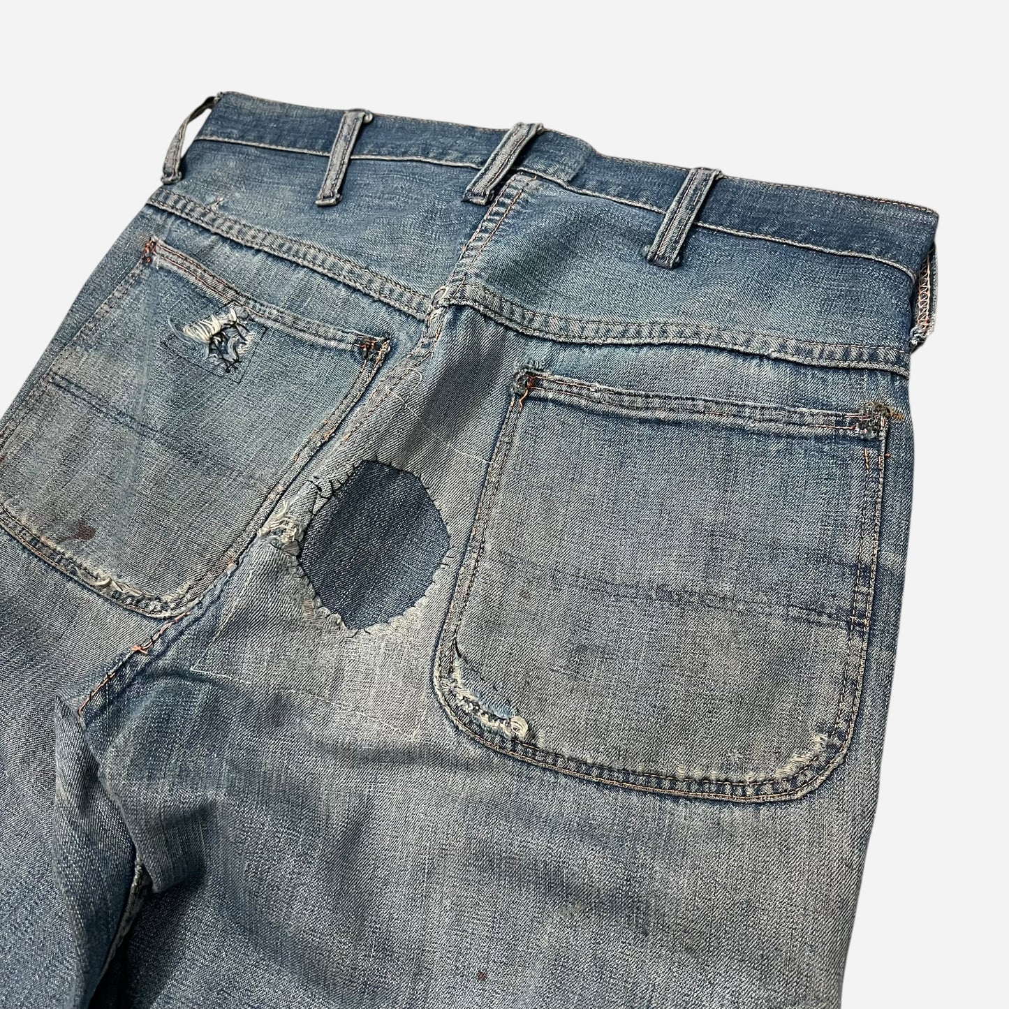 1950s Patchwork jeans (29w)