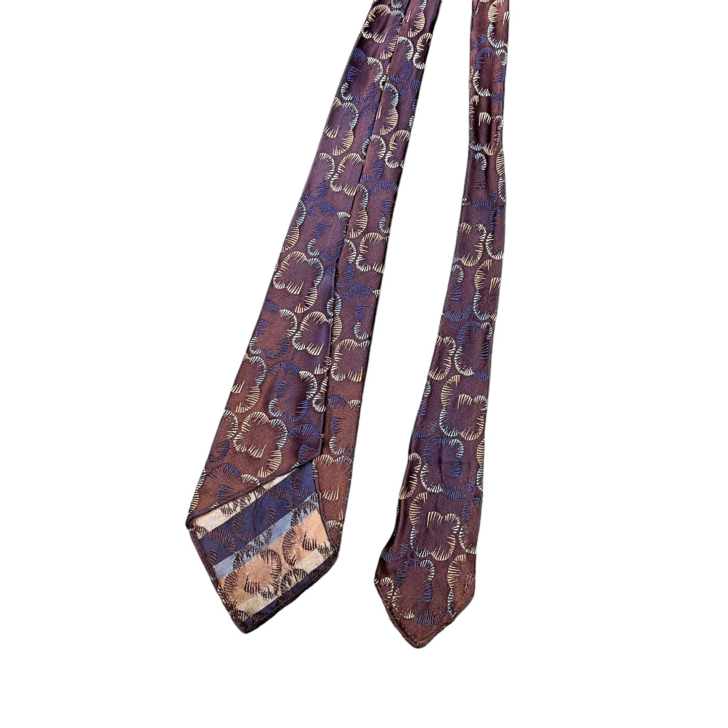 1950s Atomic print neck tie