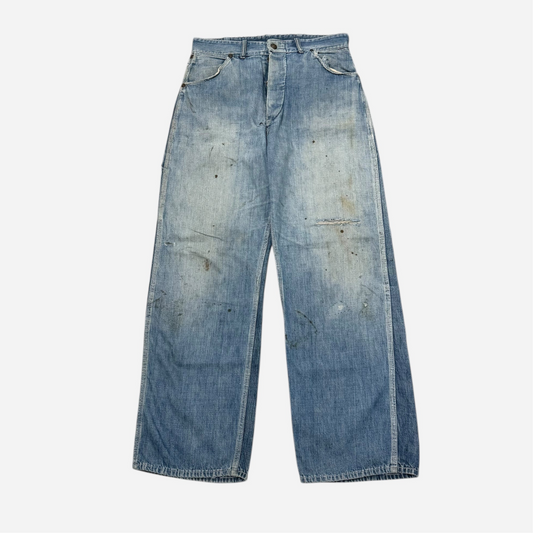 1940s Big Mac donut button fly jeans (31w)