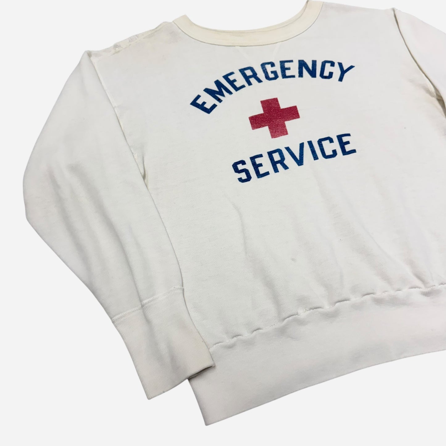 1950s Emergency service single v sweatshirt (M/L)