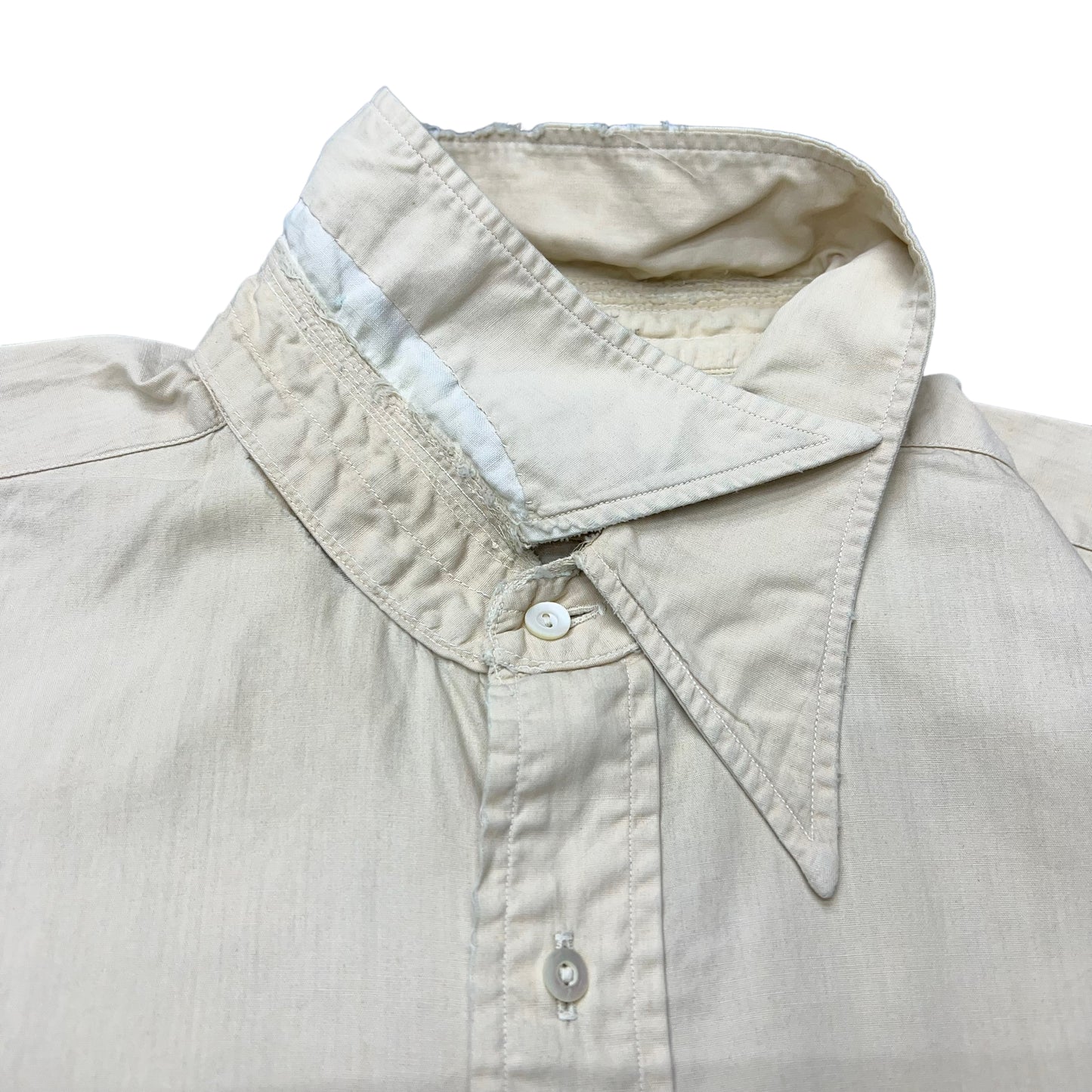 1930s White dress shirt (L/XL)