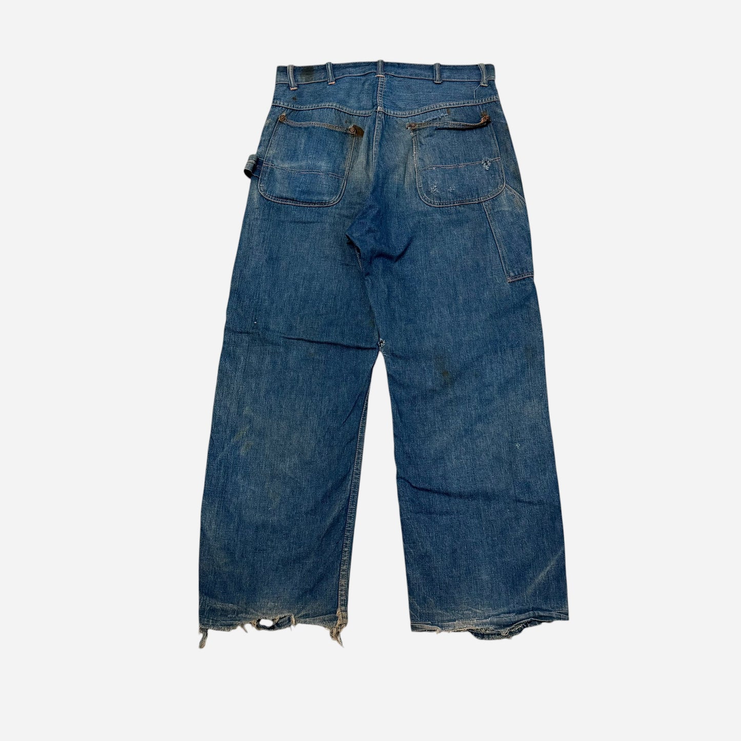 1940s Donut button fly carpenter jeans (33w)