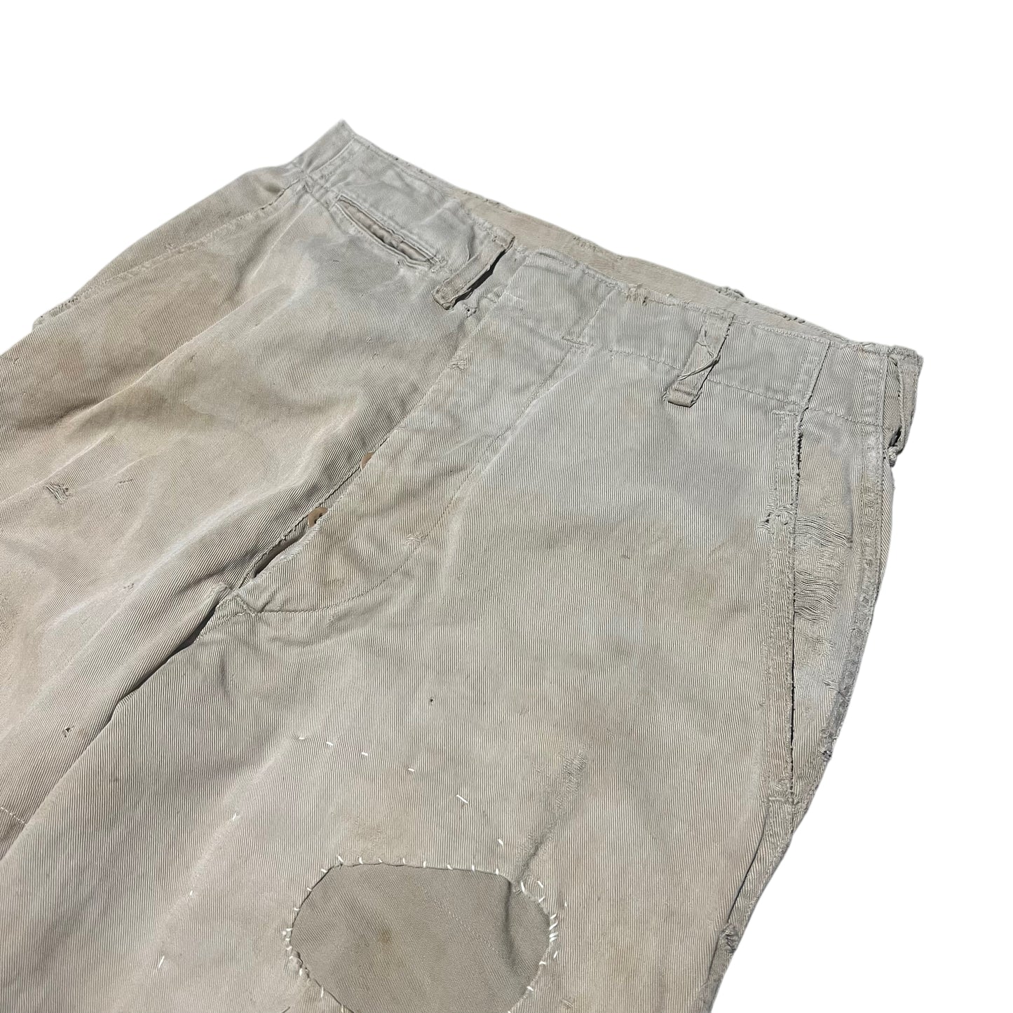 1940s WWII US Army khaki chino pants (28w)