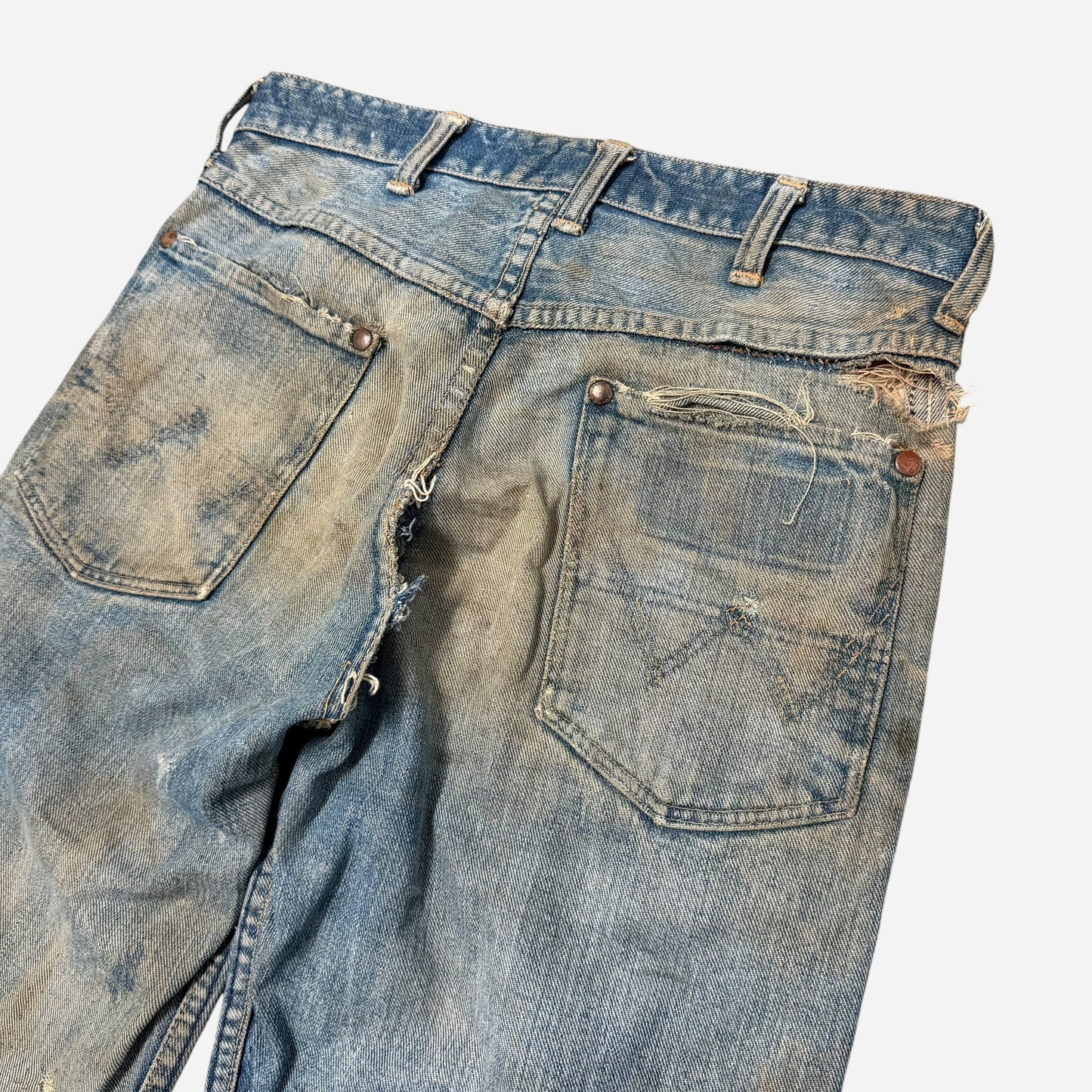 1960s Blue Bell Wrangler as is jeans (29w)