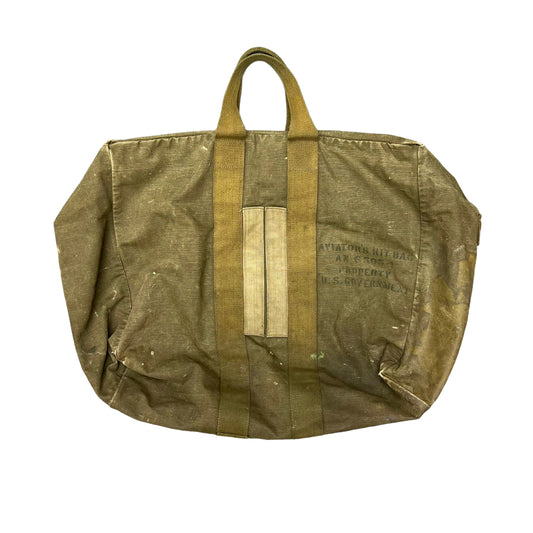 1940s WWII US Aviators kit bag AN 6505-1