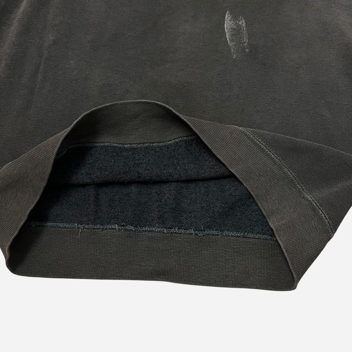 1960s Black short sleeve sweatshirt (M)