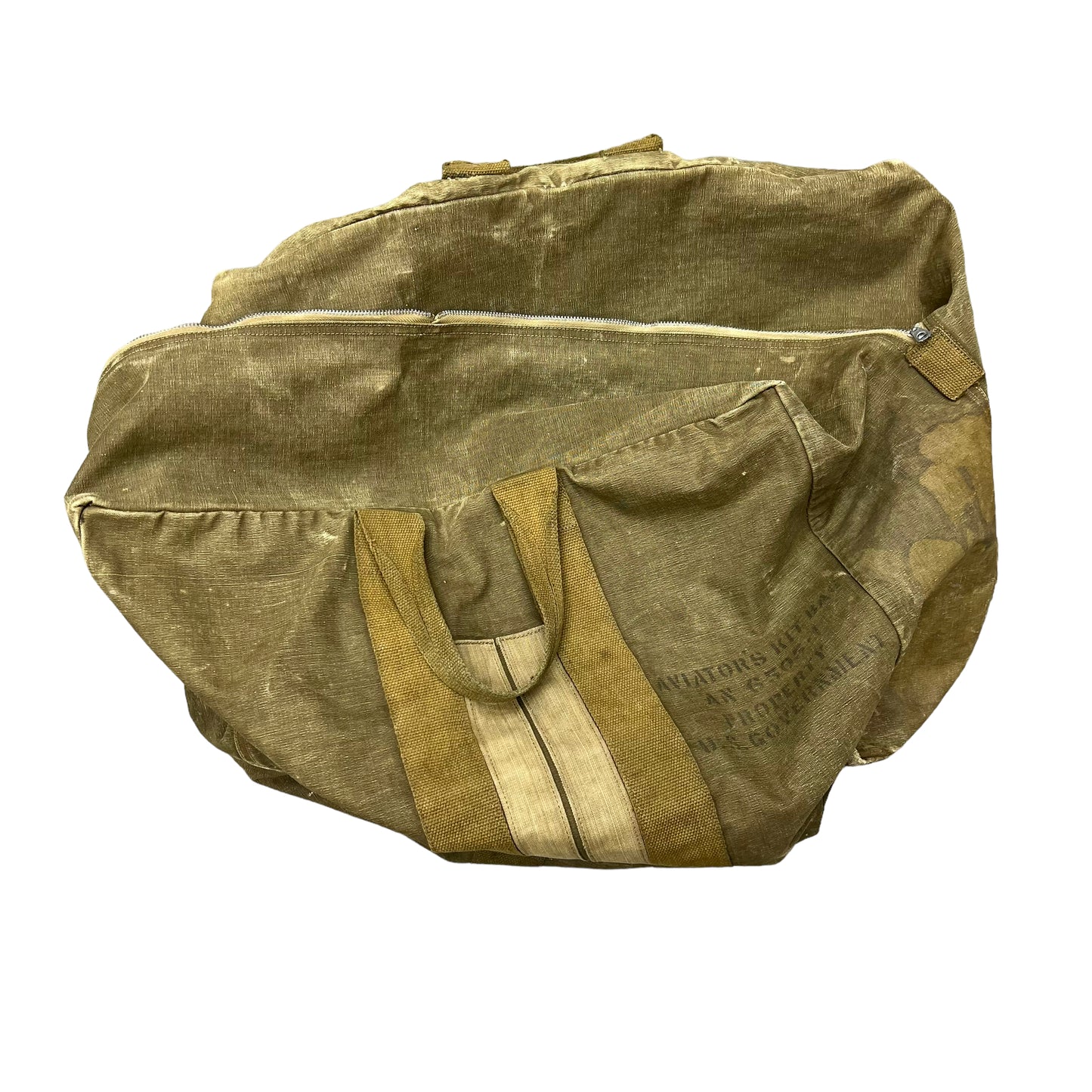 1940s WWII US Aviators kit bag AN 6505-1