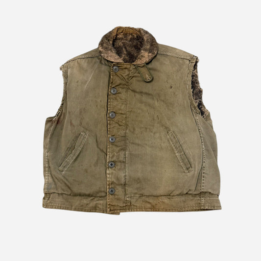 1940s Civilian cut off deck vest (L/XL)