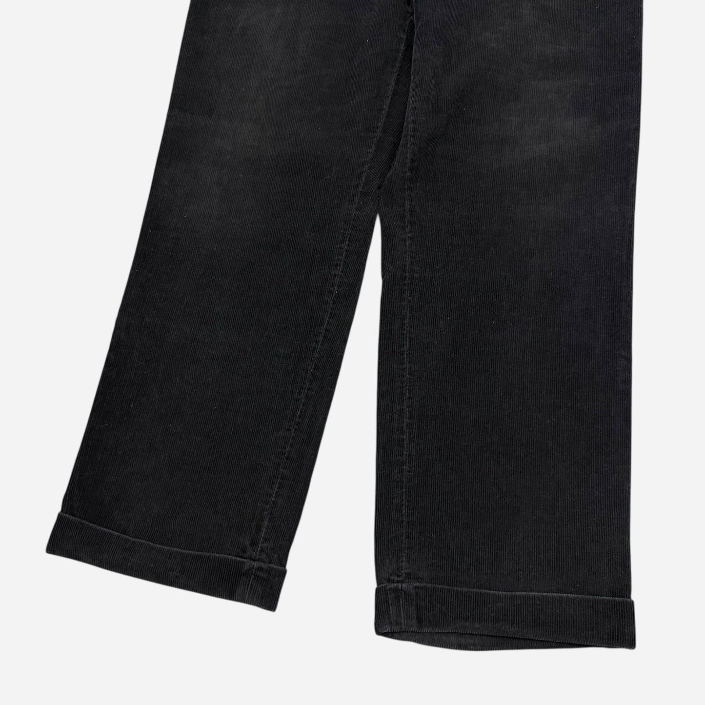 1950s Black corduroy pants (30w)