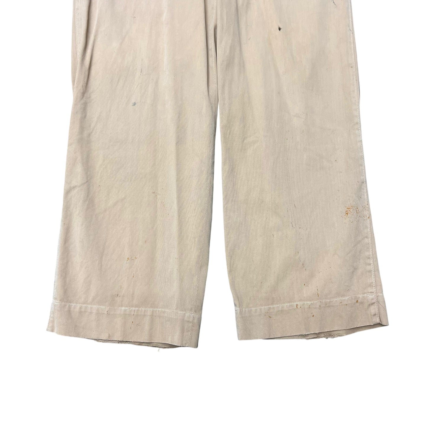 1940s Khaki USN worn chinos (33w)