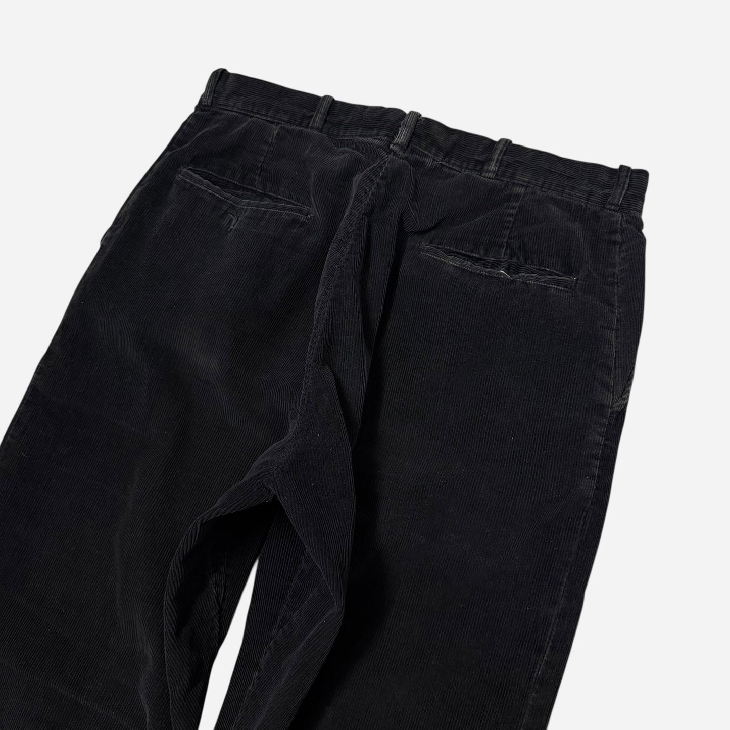 1950s Black corduroy pants (30w)