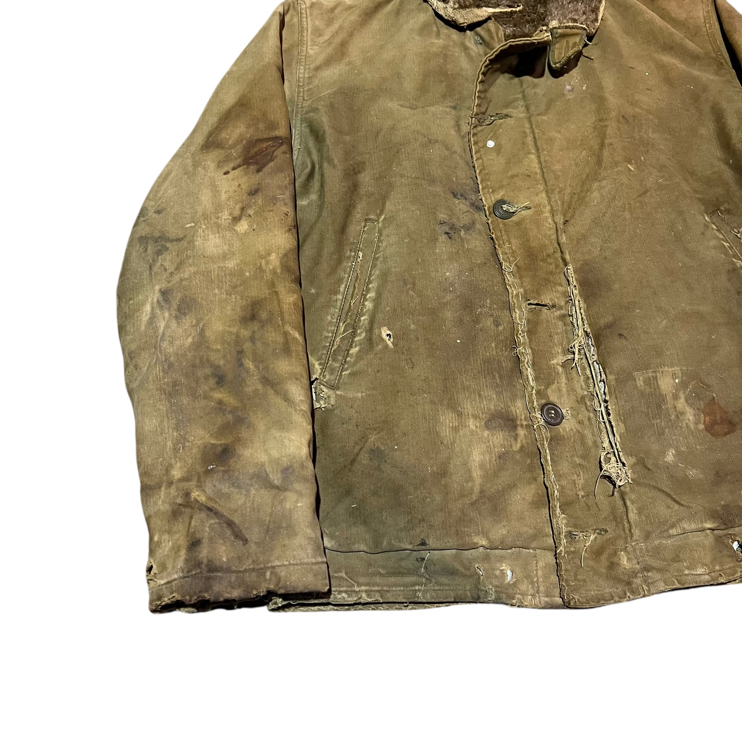 1940s WWII USN deck jacket (M/L)