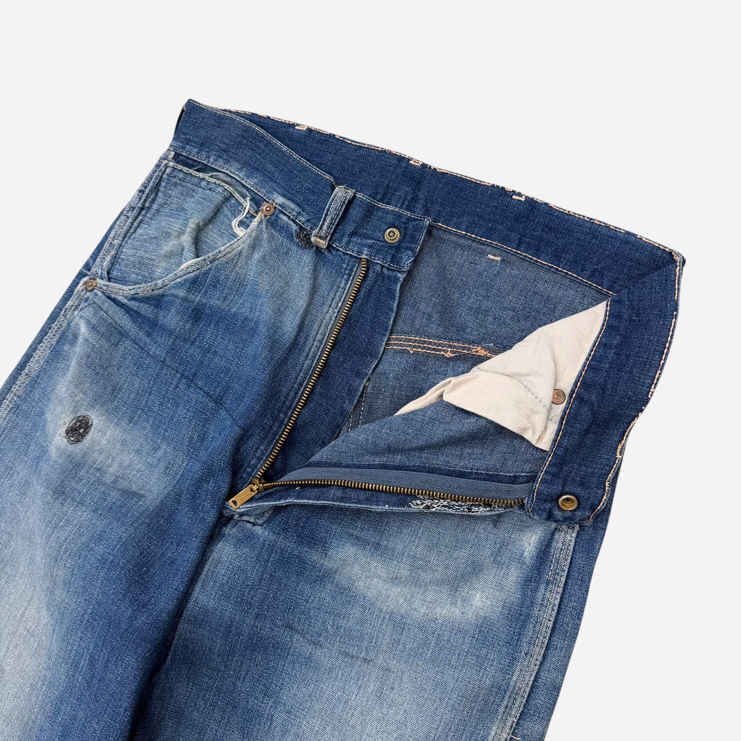 1950s Denim carpenter jeans (29w)