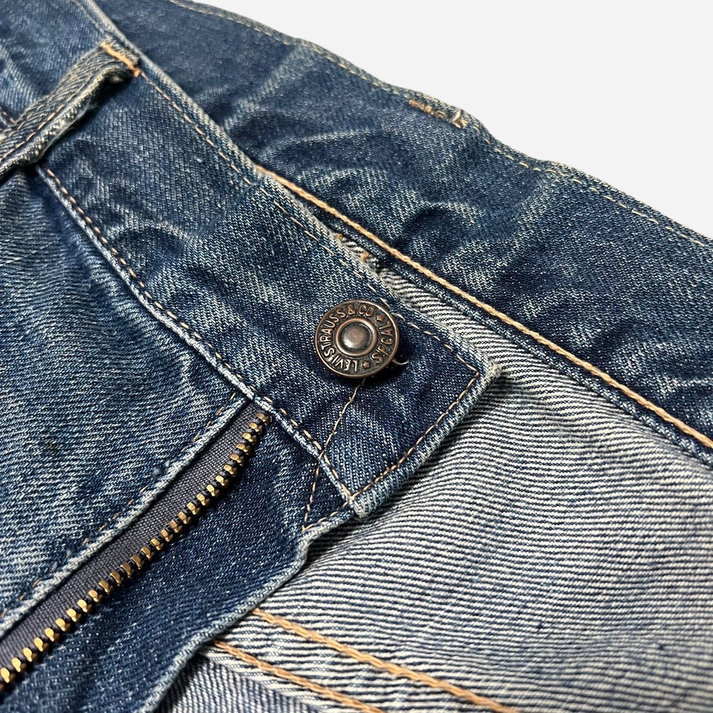 1960s Levi’s 505 selvedge big E jeans (36w)