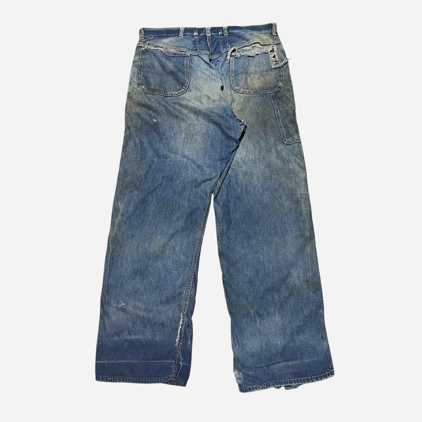 1950s Sears denim carpenter jeans (36w)