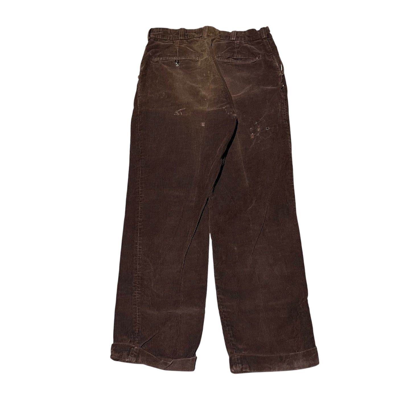 1950s Brown corduroy work pants (31w)