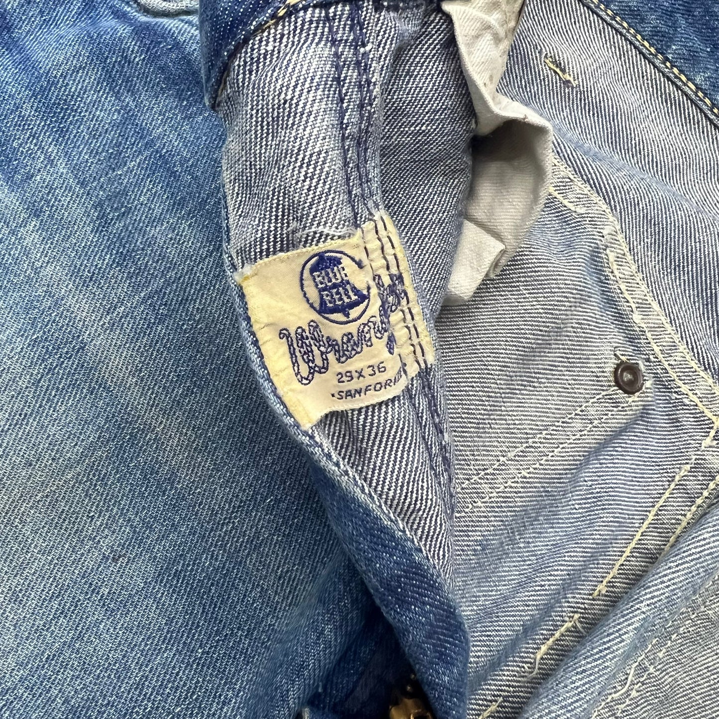 1950s Wrangler Blue Bell cowboy jeans (29w)