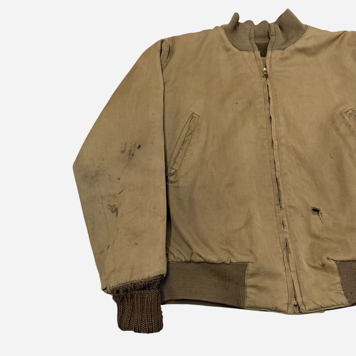 1940s WWII us army tanker jacket (L)