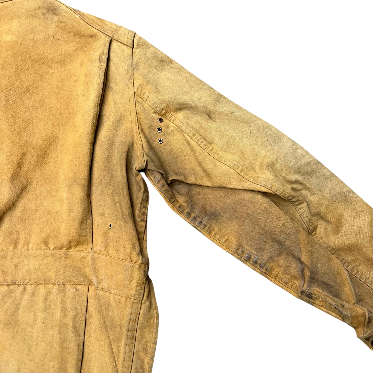 1940s Yellow canvas hunting jacket (L)