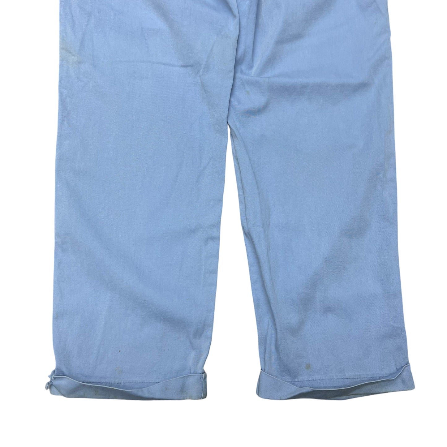 1960s Blue cotton chinos (34w)