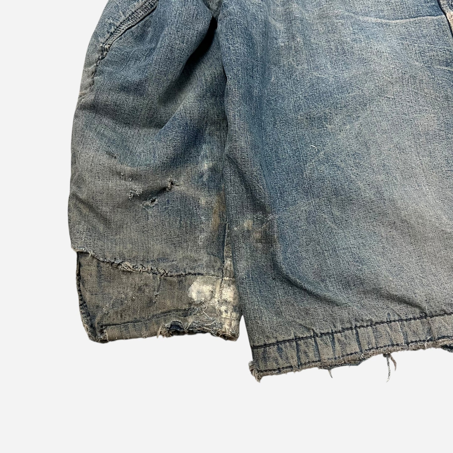 1940s Montgomery Ward denim chore jacket (L)