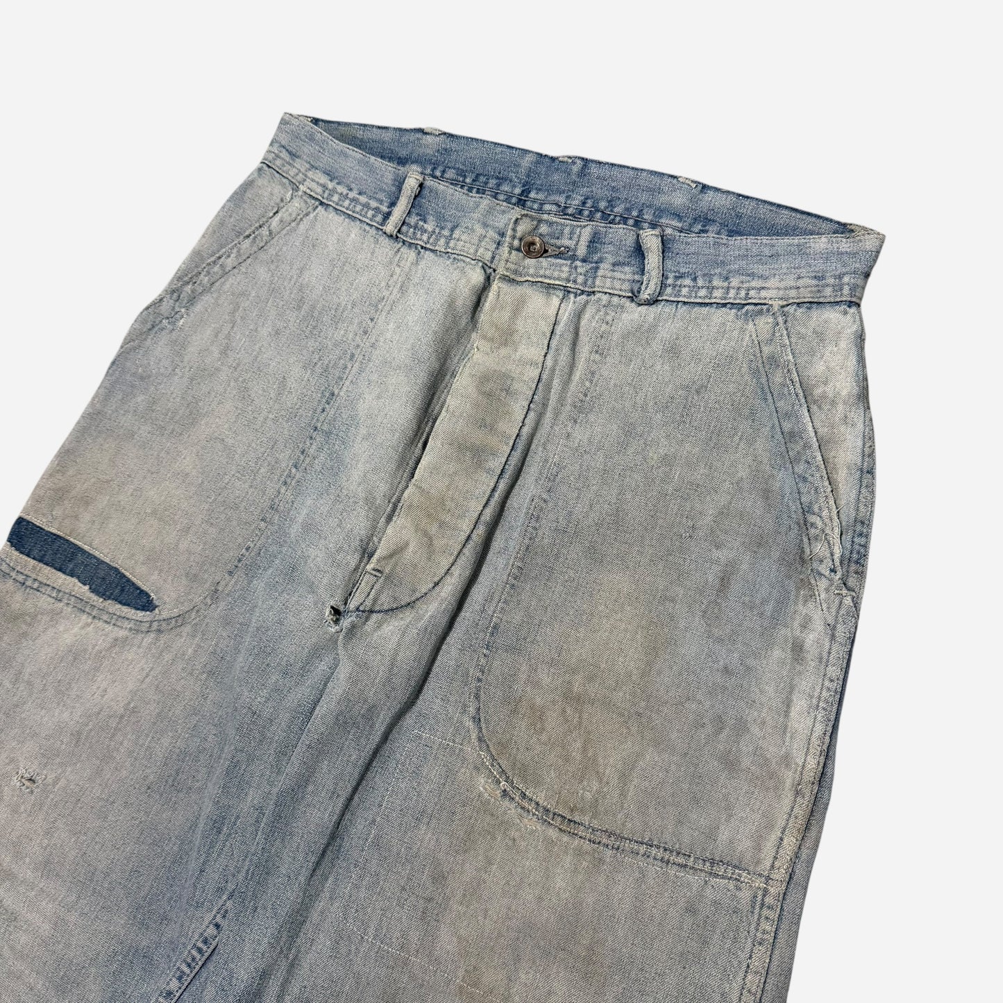 1940s USN 2nd pattern repaired jeans (31w)