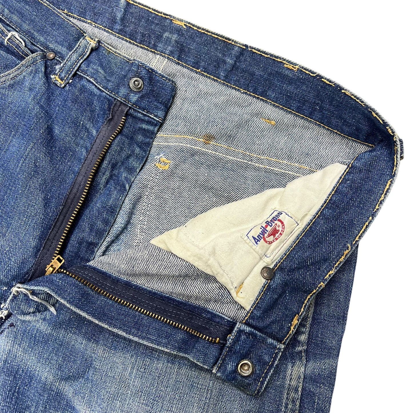 1960s Anvil “Bulldogger” slim denim jeans (32w)