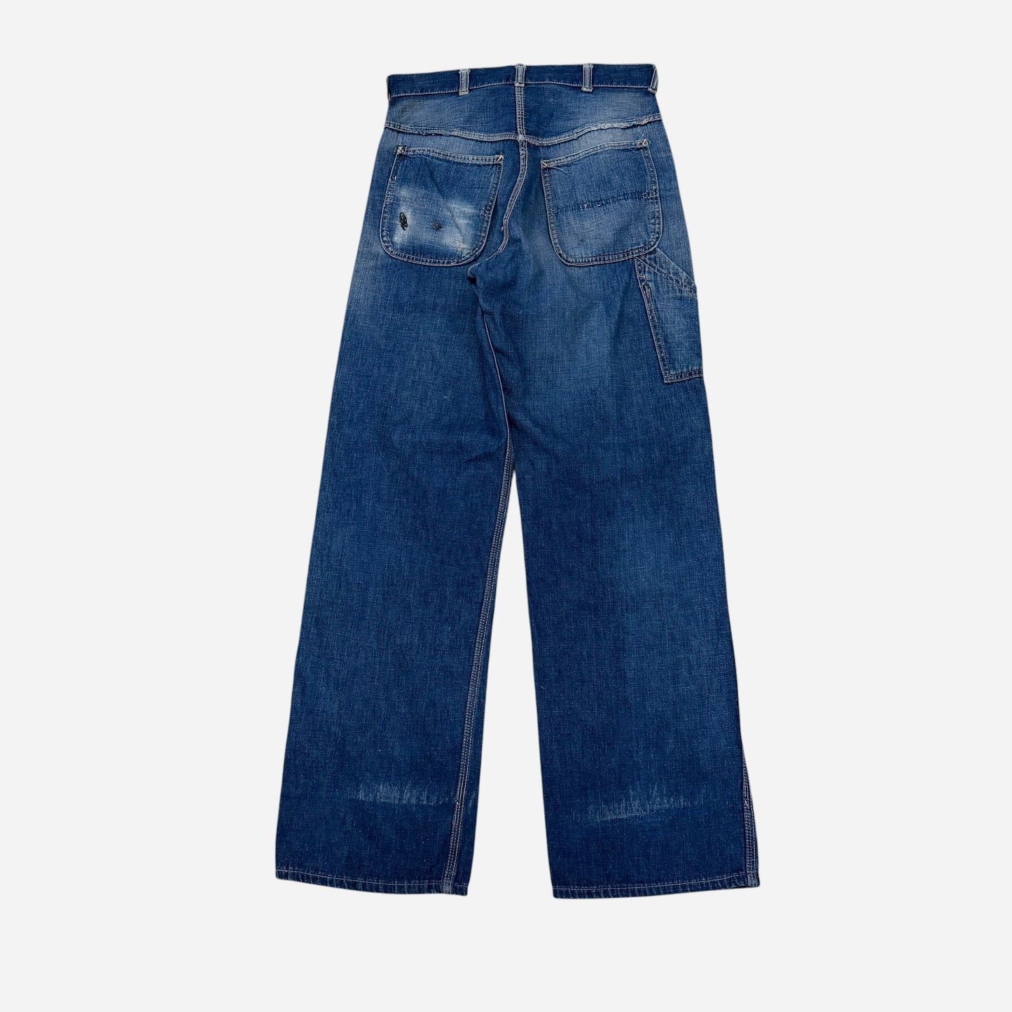 1950s Denim carpenter jeans (29w)