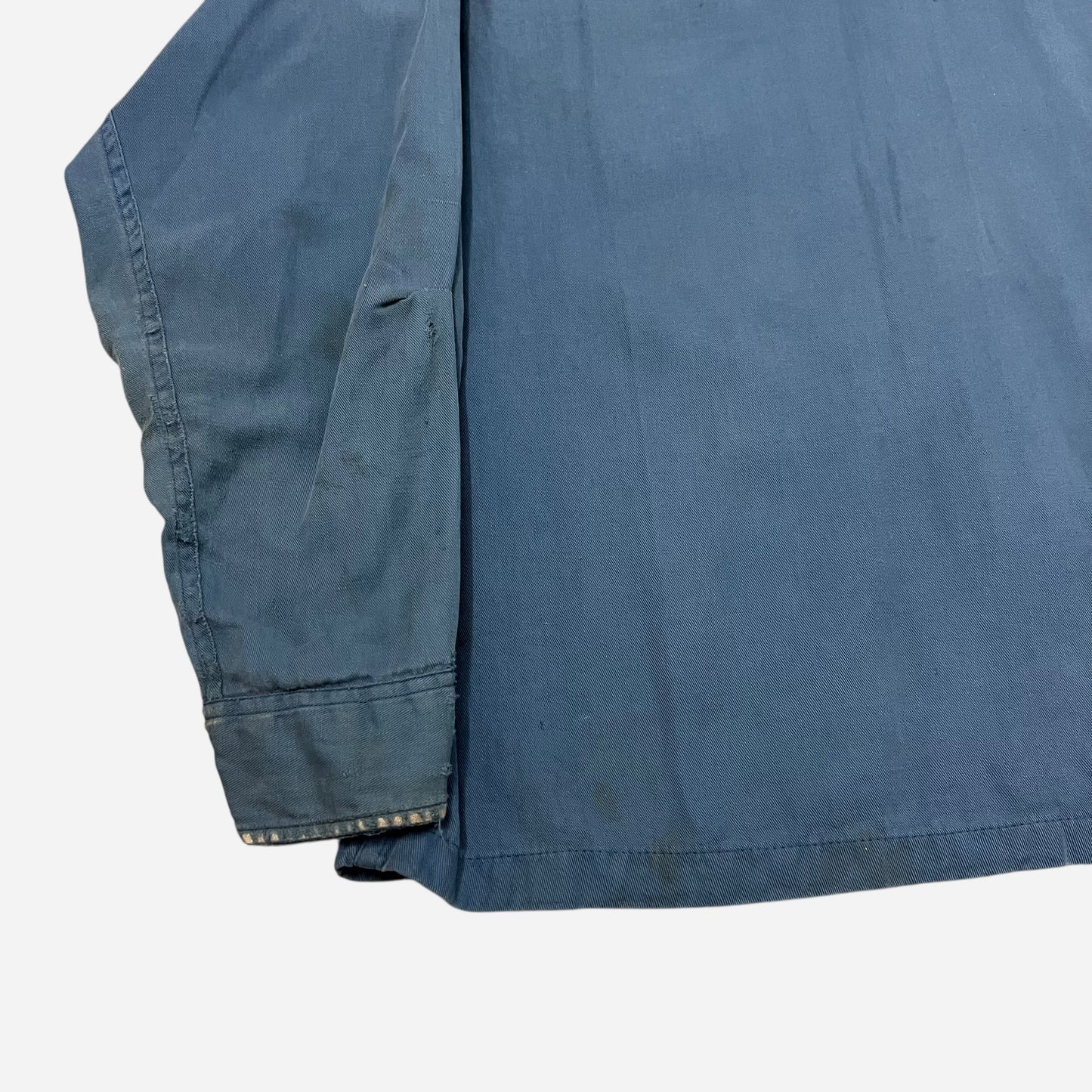 1940s Blue cotton work shirt (L)