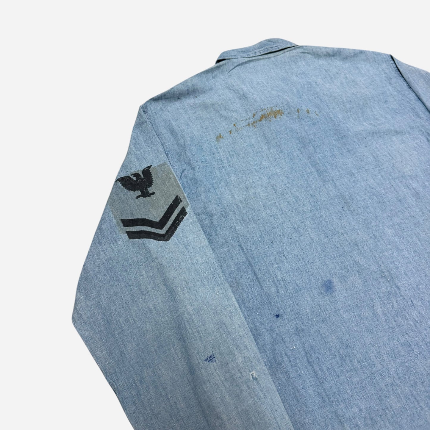 1950s USN chambray shirt (L)