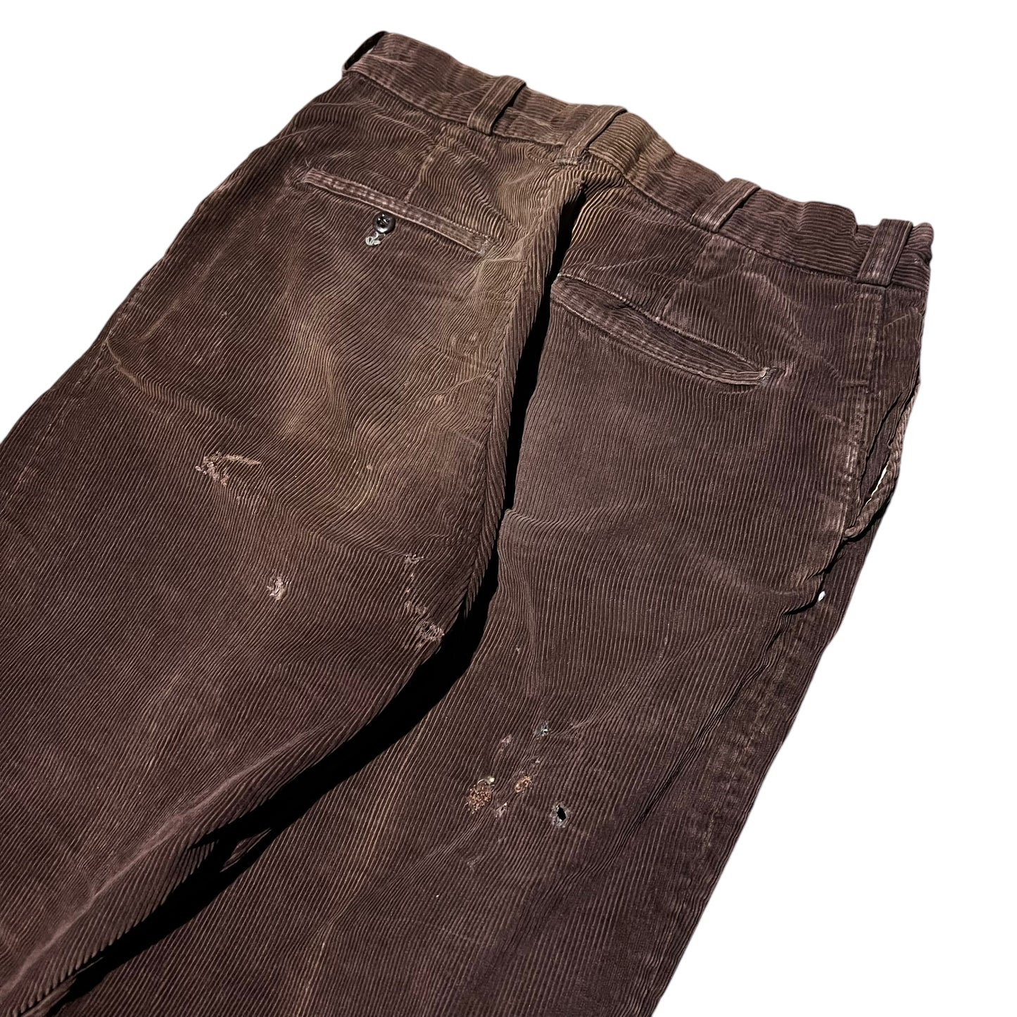 1950s Brown corduroy work pants (31w)