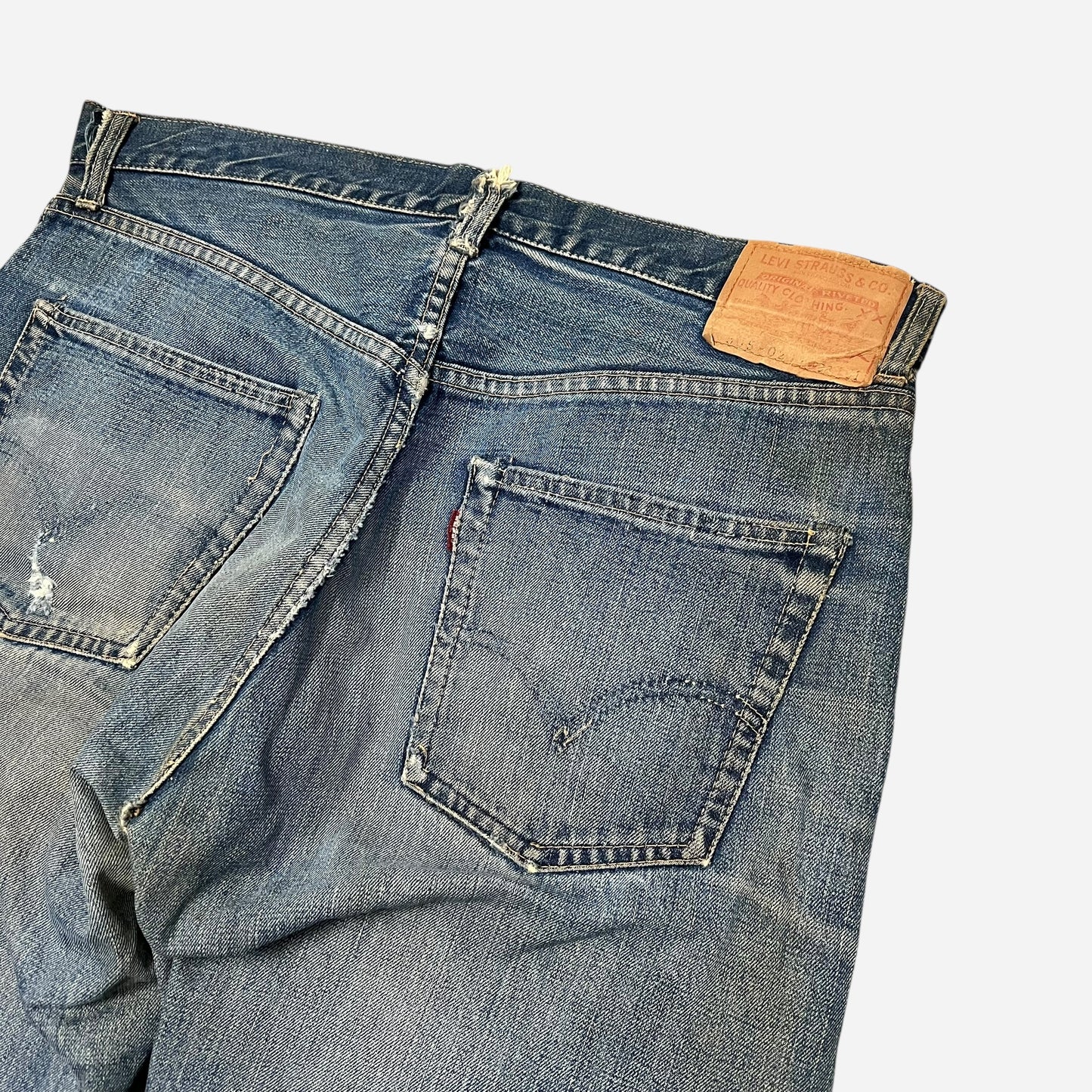 1960s Levi’s 505 selvedge big E jeans (36w)